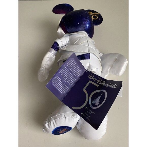 Disney Mickey Mouse January Plush The Main Attraction Space Mountain 1/12 NEW - Picture 5 of 9